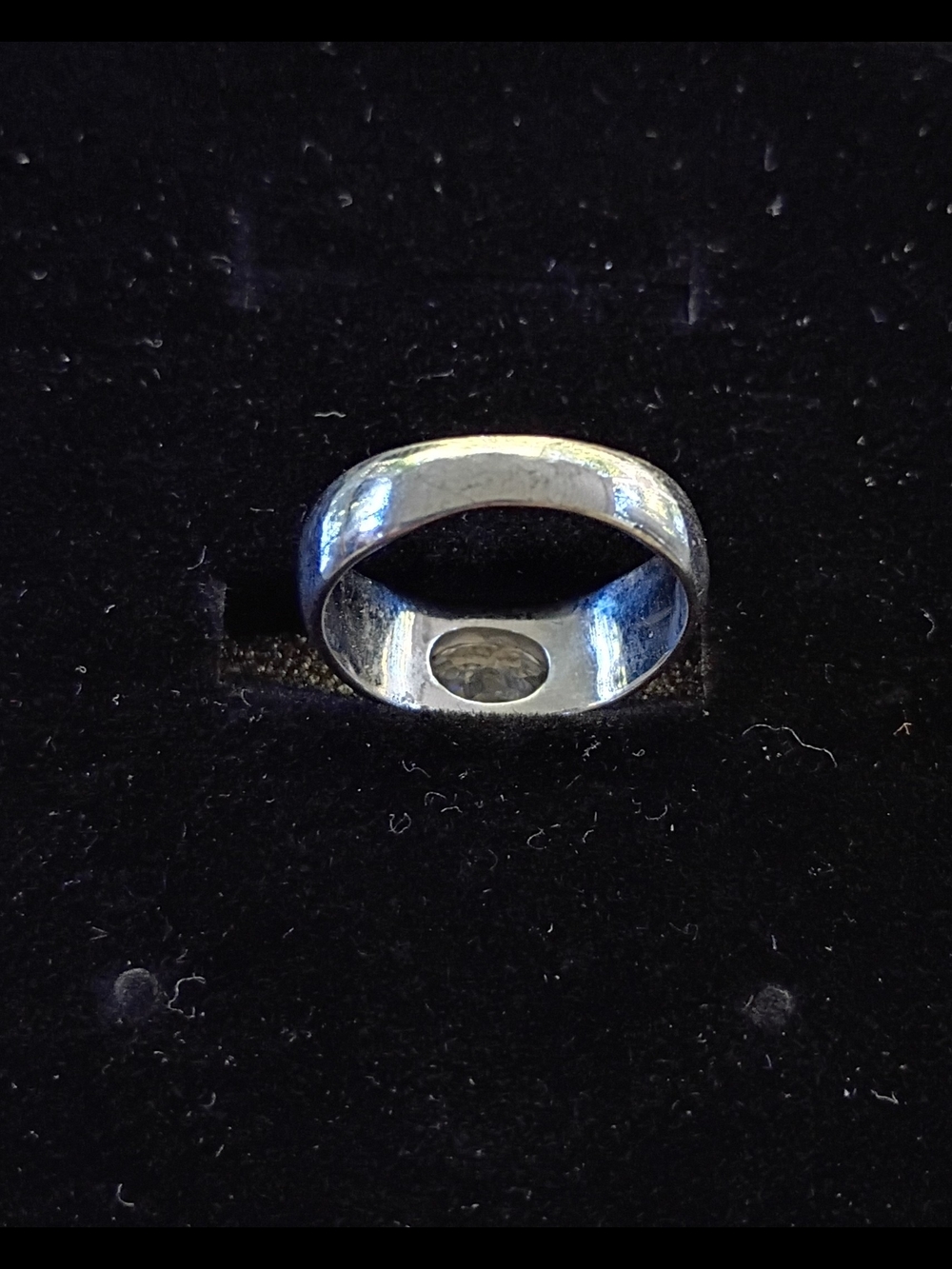 Vtg Rare Oval Diamond Simulant CZ Solitaire Ring sz 7 925 Sterling 4g Exc Cond! - Picture 5 of 10